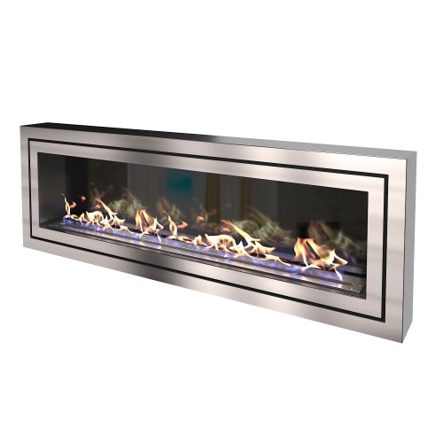 Биокамин "Русский огонь" Стенли 1300N настенный с декоративным стеклом (стемалитом)