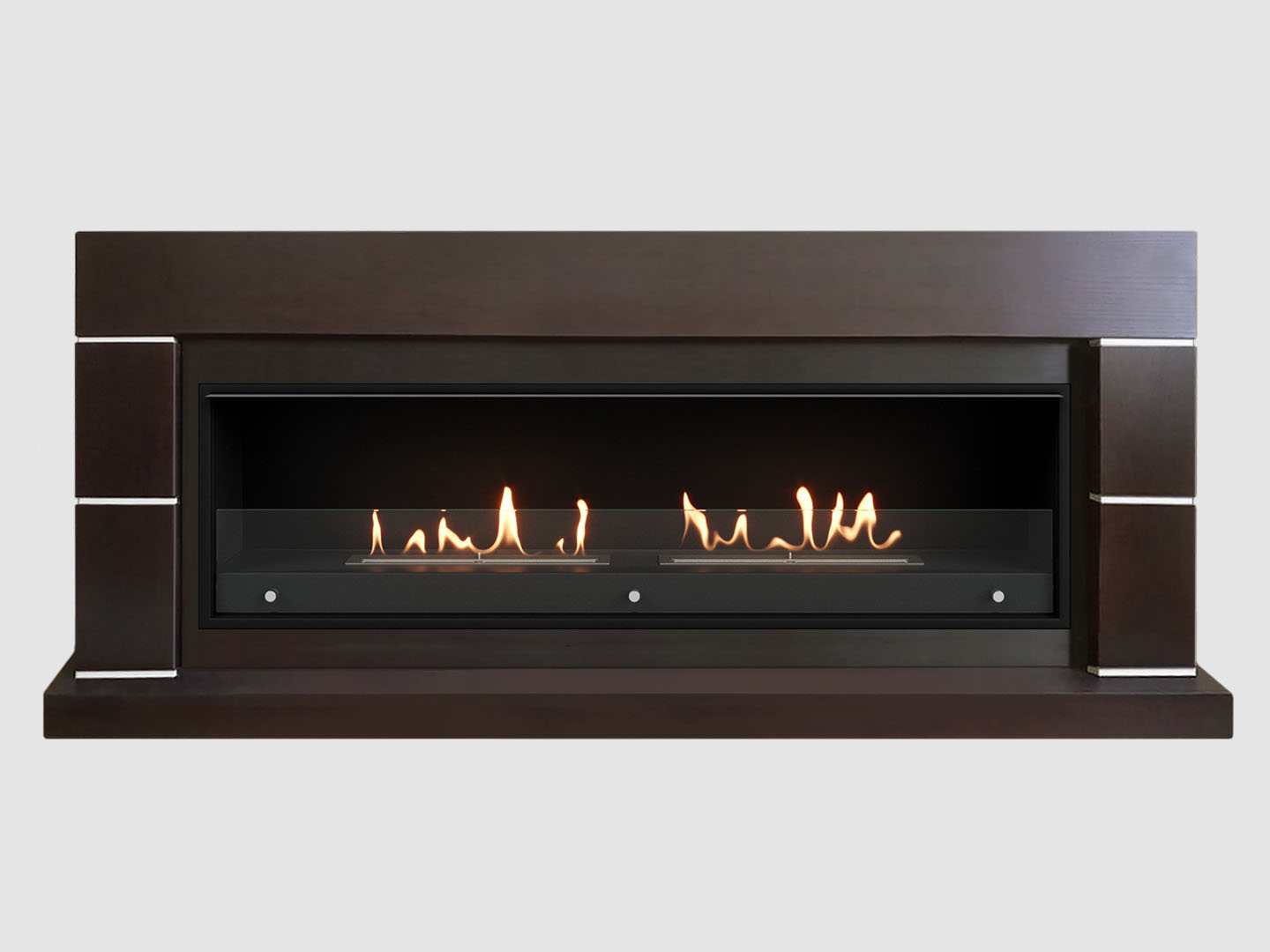 Каминный портал МДФ "Аляска 1900" с биокамином Lux Fire "Фаер Бокс Вега-2" (венге) Каминный портал МДФ "Аляска 1900" с биокамином Lux Fire "Фаер Бокс Вега-2" (венге) по цене 112 290 руб.