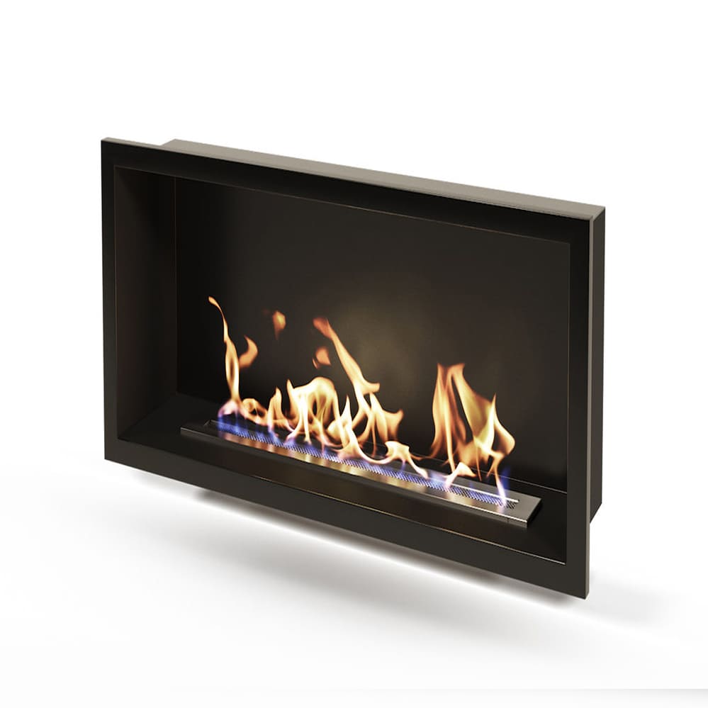 Биокамин "Русский огонь" Гефест 660 встраиваемый с декоративным стеклом (стемалитом) по цене 25 500 руб.