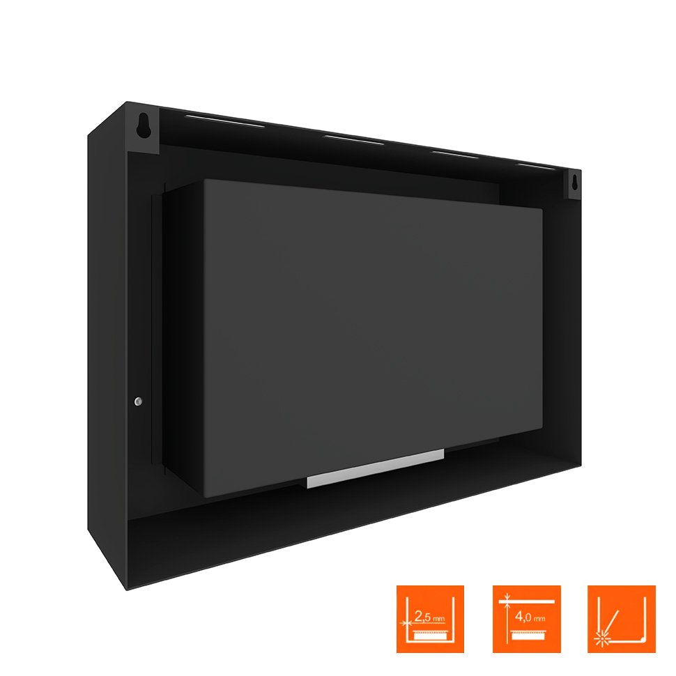 Биокамин SteelHeat WALL ONE 800 LITE черный Биокамин SteelHeat WALL ONE 800 LITE черный по цене 24 255 руб.