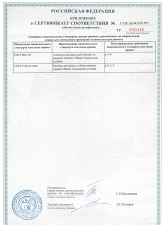 
Газовая топка Vero Design NI G3 H1