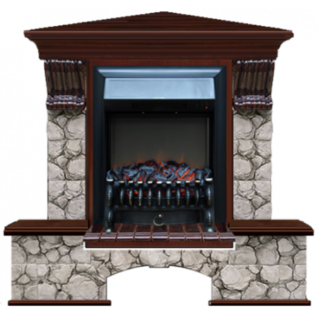 Бостон К Карелия угловой (красное дерево)+Fobos Black