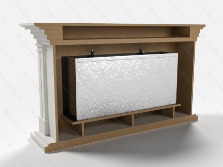 Биокамин Lux Fire с порталом Ромео 42, белый Биокамин Lux Fire с порталом Ромео 42, белый по цене 124 306 руб.