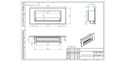 Биокамин ZeFire Elliot 1200 LONG по цене 39 800 руб.