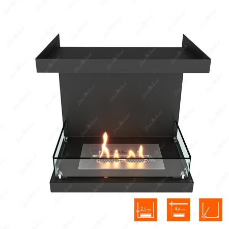 Биокамин фронтальный SteelHeat Leader 500 стекло Биокамин фронтальный SteelHeat Leader 500 стекло по цене 23 865 руб.