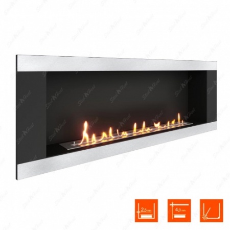 Биокамин SteelHeat LONG-H 1500 Биокамин SteelHeat LONG-H 1500 по цене 52 400 руб.