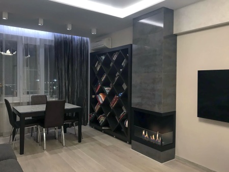 Встроенный биокамин Lux Fire Угловой 755 М (правый угол) по цене 54 890 руб.