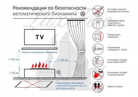 Автоматический биокамин Lux Fire Smart Flame 1500 Black Автоматический биокамин Lux Fire Smart Flame 1500 Black по цене