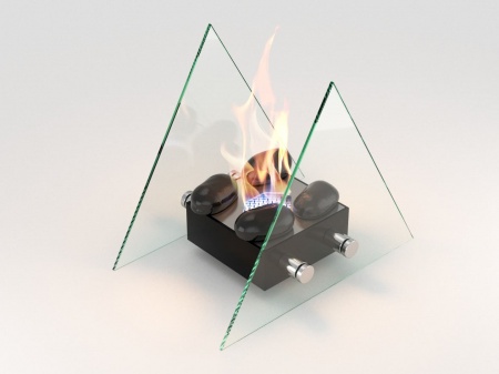 Настольный биокамин Lux Fire "Вулкан" M Чёрный Настольный биокамин Lux Fire "Вулкан" M Чёрный по цене 11 490 руб.