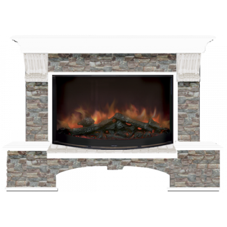 Бостон Грот цветной 86 (белый)+Rondo S86 Бостон Грот цветной 86 (белый)+Rondo S86